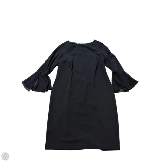Dress Party Midi By Calvin Klein In Black, Size: 14