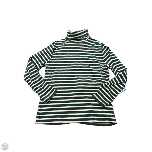 Top Long Sleeve By Ann Taylor In Striped Pattern, Size: Xl