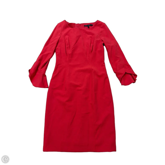 Dress Casual Short By White House Black Market In Red, Size: S