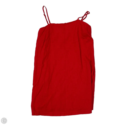 Dress Casual Short By A New Day In Red, Size: M