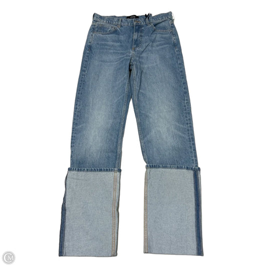 New! Jeans Straight By Mng In Blue Denim, Size: S
