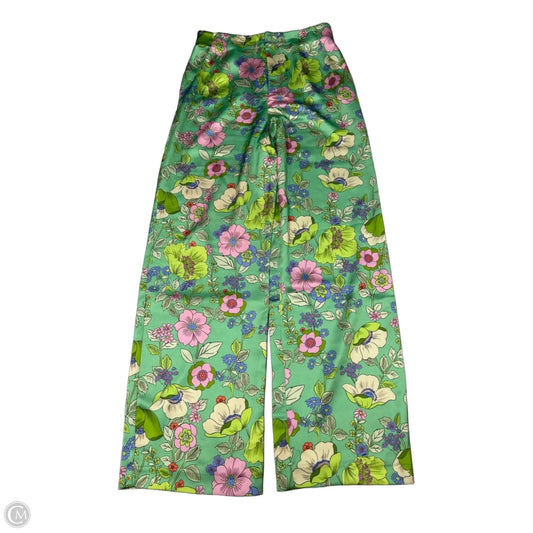 Zara Pants in Floral Print, Size M