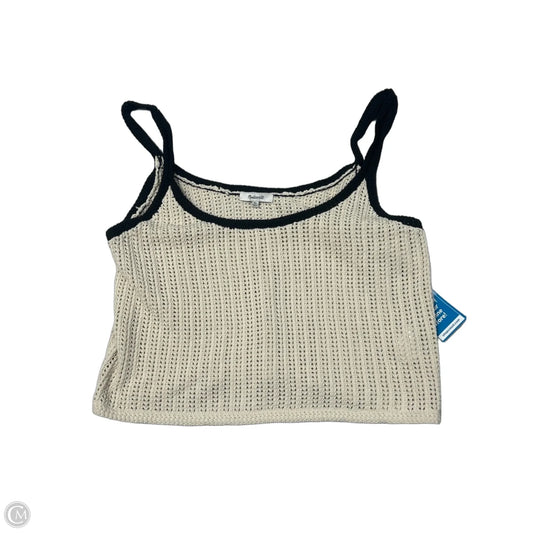 Madewell Sleeveless Top in Beige, Size XL