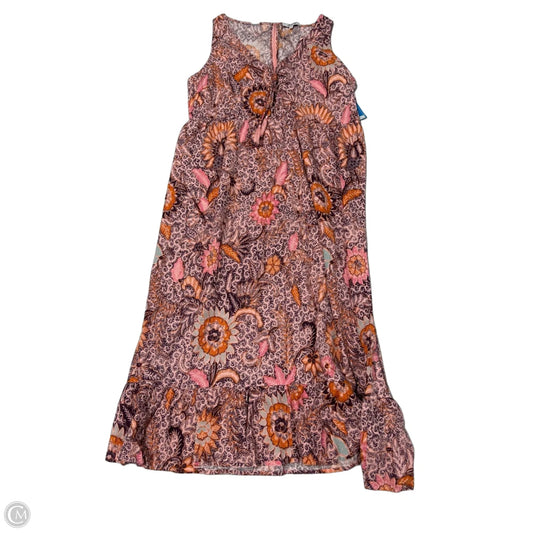 Madewell Casual Maxi Dress in Floral Print, Size L