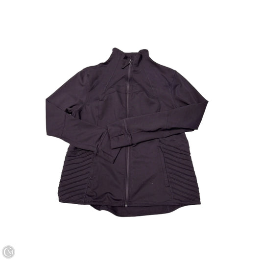 Tangerine Athletic Jacket in Purple, Size XL