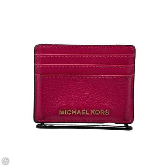 Michael Kors Designer ID/Card Holder in Pink