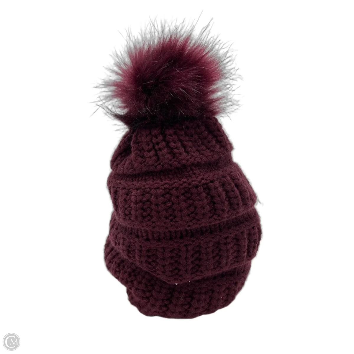 Treasure & Bond Beanie Hat in Maroon