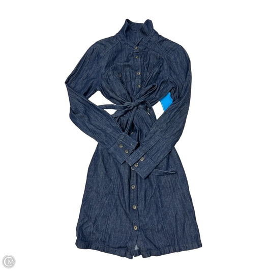 Dress Casual Short By Boden In Blue Denim, Size: M