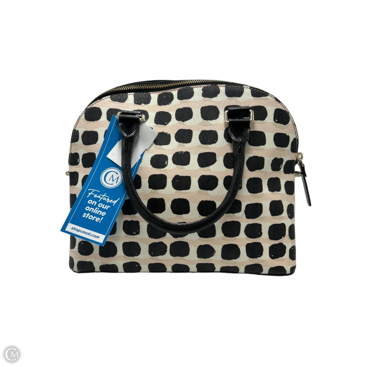 Kate Spade Designer Handbag in Black & Pink