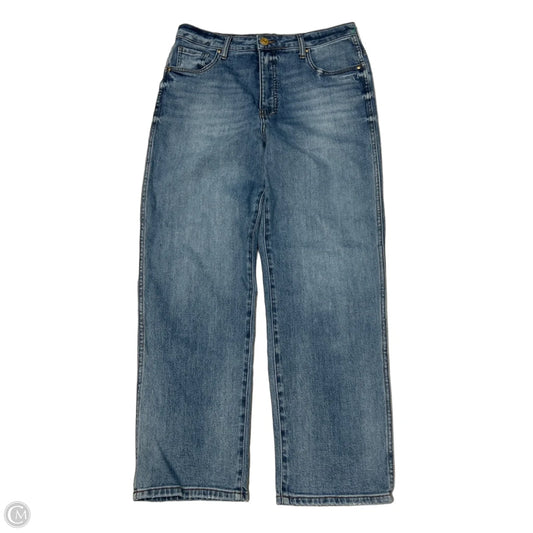 Jeans Straight By Kut In Blue Denim, Size: 6