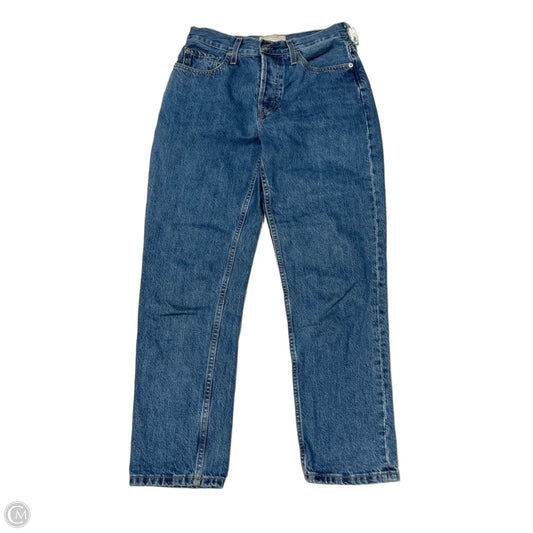 Jeans Straight By Everlane In Blue Denim, Size: 2