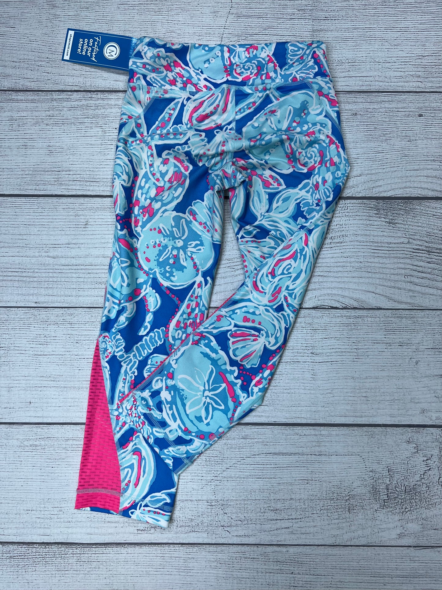 Blue Athletic Capris Lilly Pulitzer, Size Xs