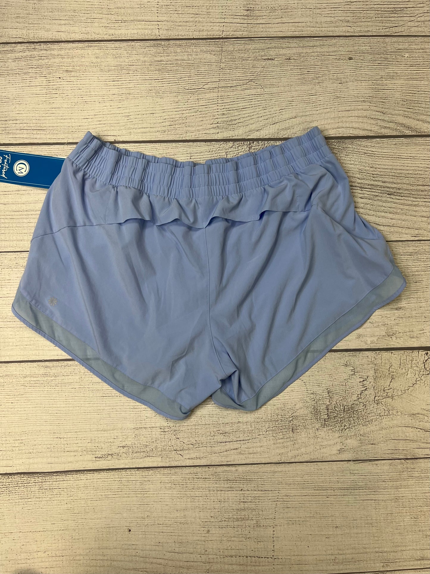 Periwinkle Athletic Shorts Athleta, Size Xl