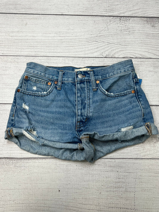 Shorts By Madewell In Denim, Size: Xxs