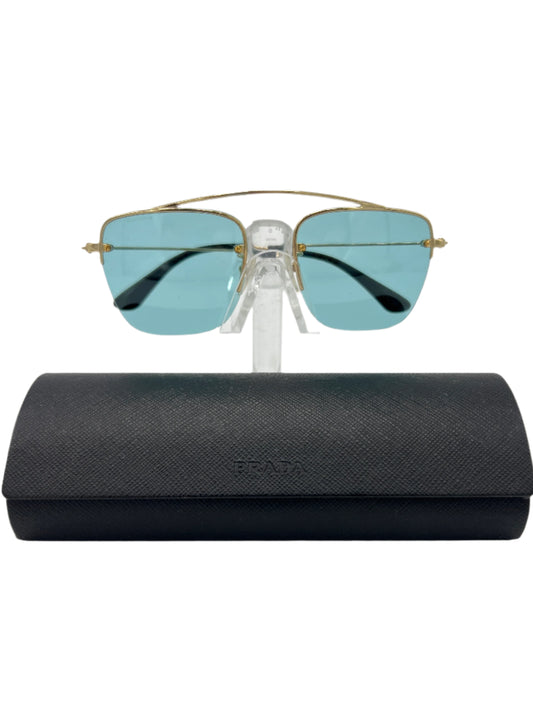 Prada Teddy Aviator Luxury Designer Sunglasses