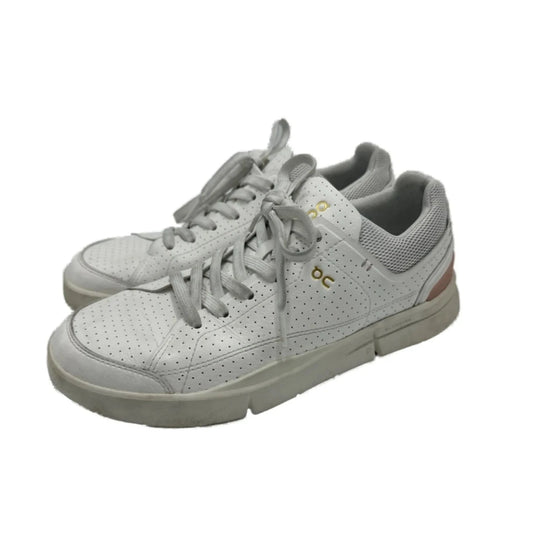 ON The Roger Designer Shoes In White, Size: 8