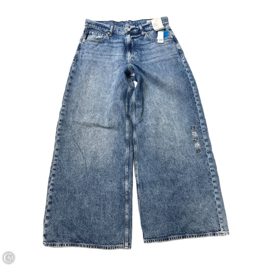 New! Jeans Flared By Gap In Blue Denim, Size: 8