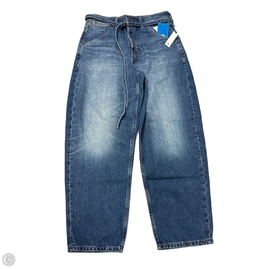 New! High Rise Rigid Bow Jeans By Banana Republic In Blue Denim, Size: 10p