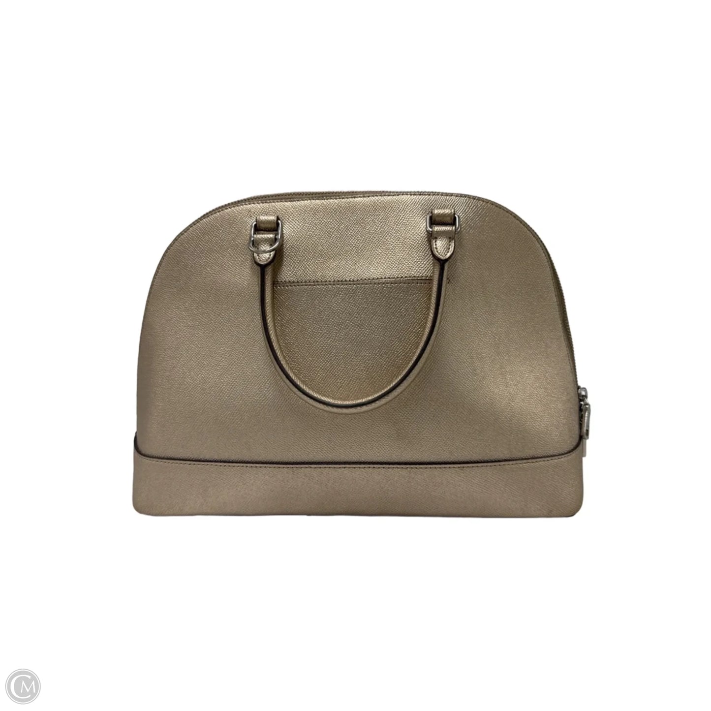 Handbag Designer By Coach Gold