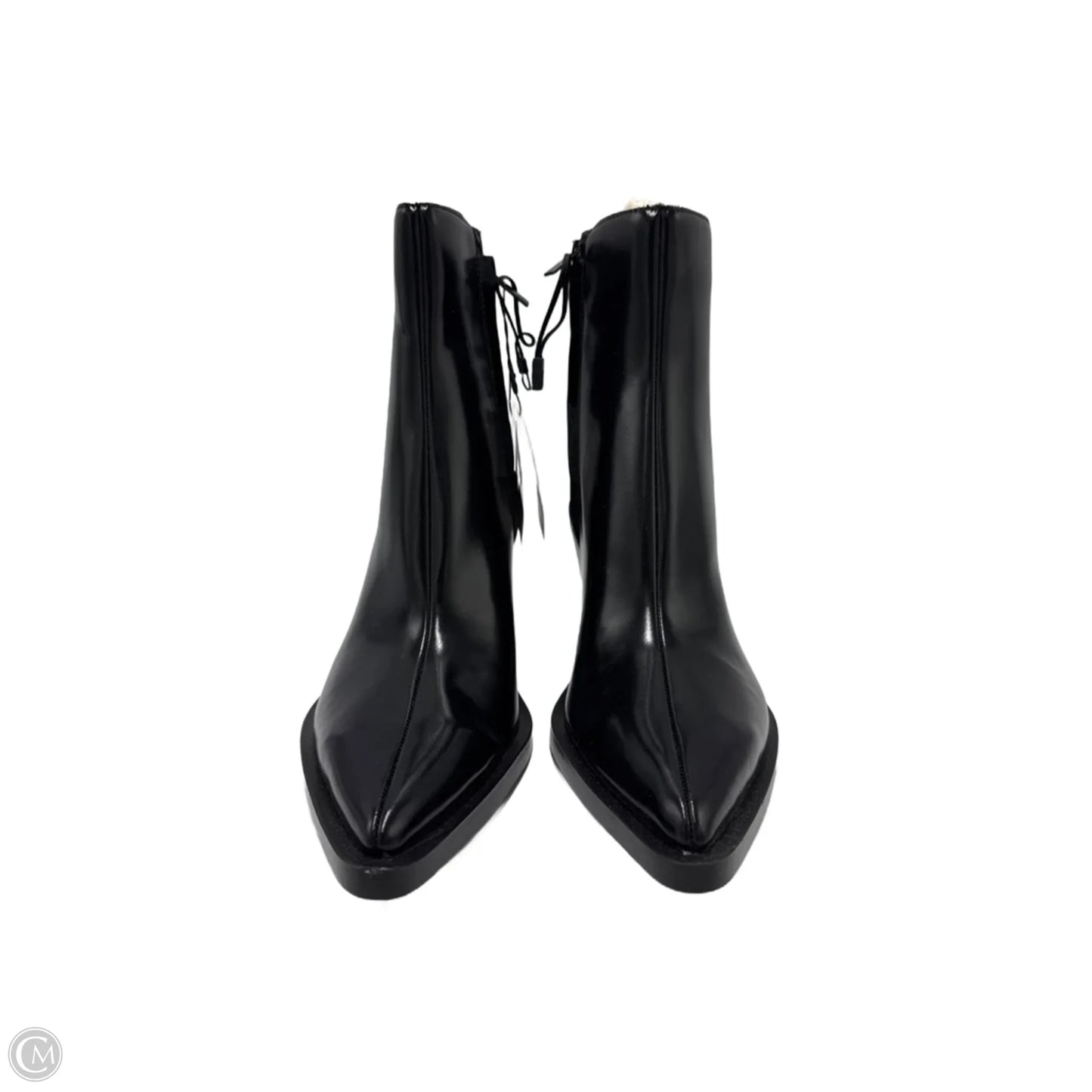 New! Boots Ankle Heels By Zara In Black, Size: 10
