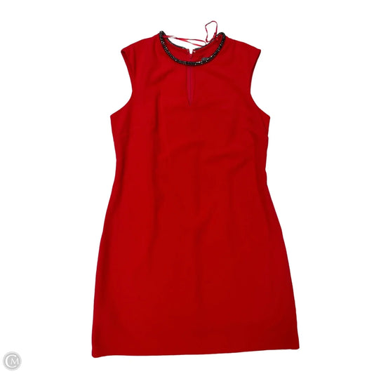 Dress Party Short By Donna Ricco In Red, Size: Xl