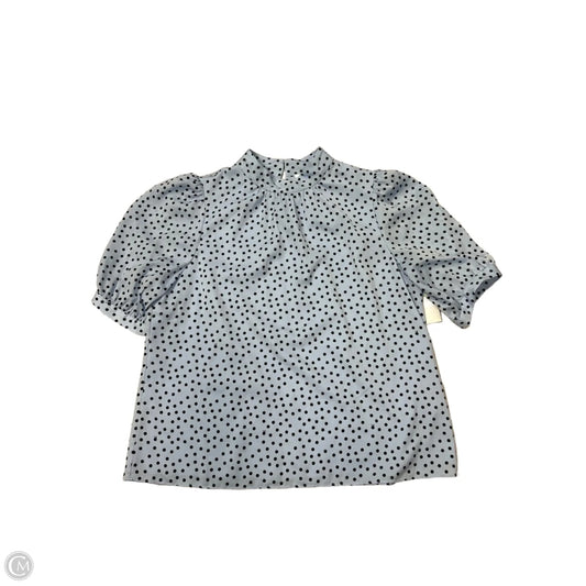 Top Short Sleeve By Ted Baker In Blue, Size: L