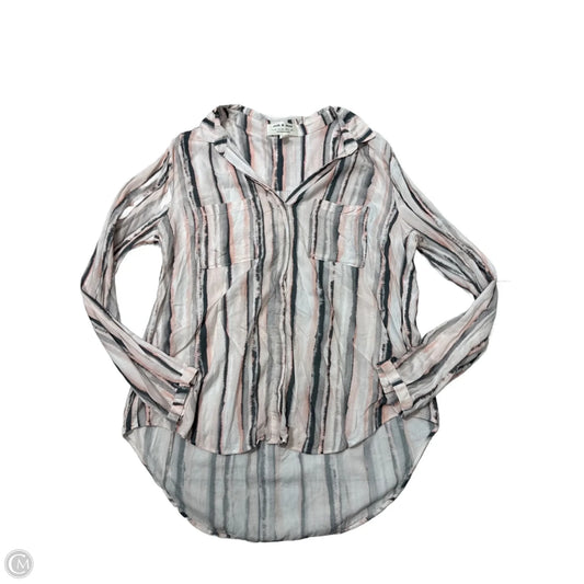 Top Long Sleeve By Cloth & Stone In Orange, Size: Xl