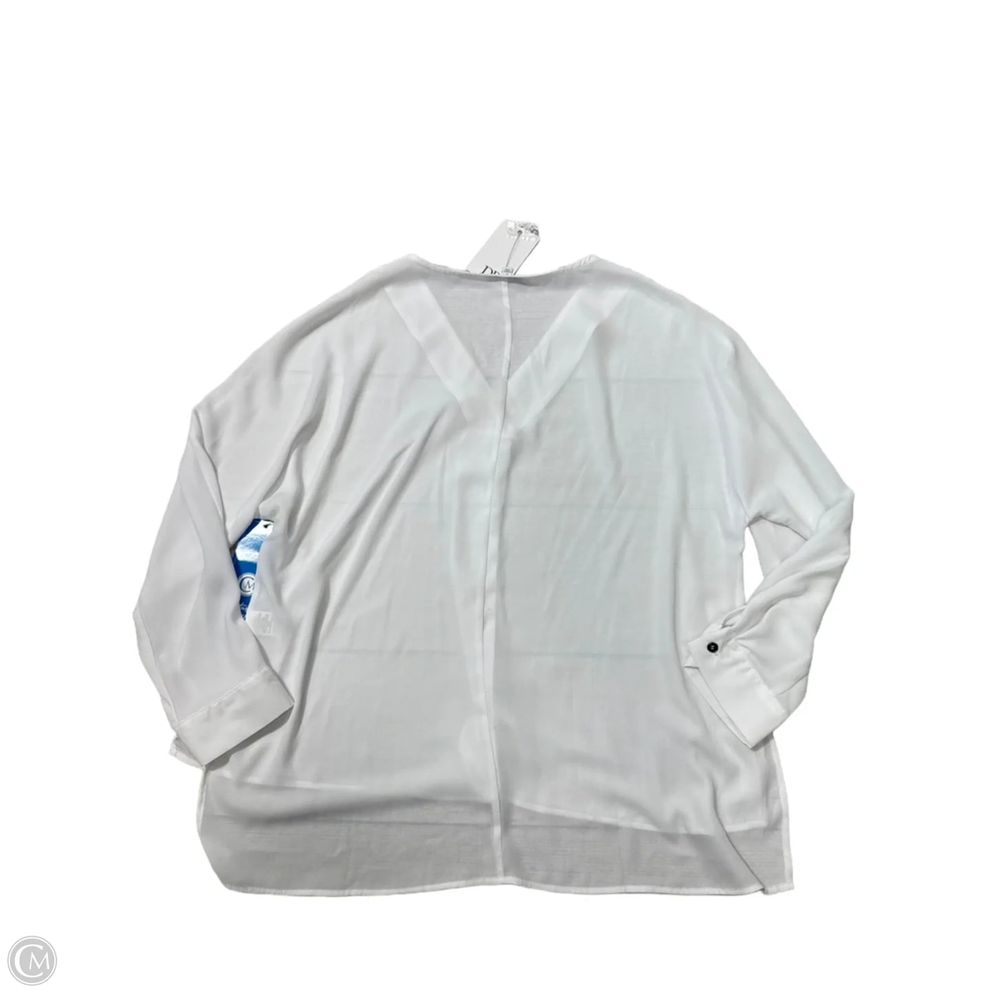 New! Top Long Sleeve By Dr2 In White, Size: Xl
