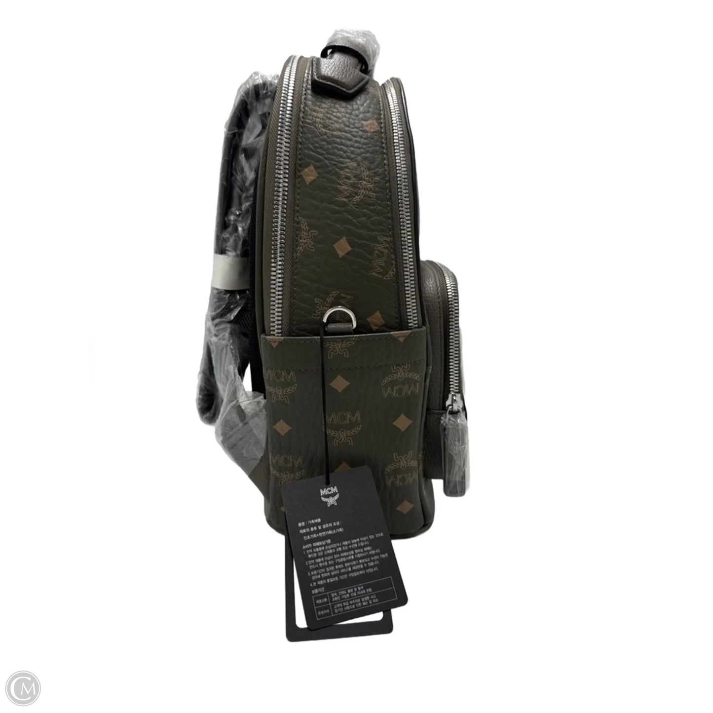 New! MCM Visetos Stark Luxury Designer Backpack