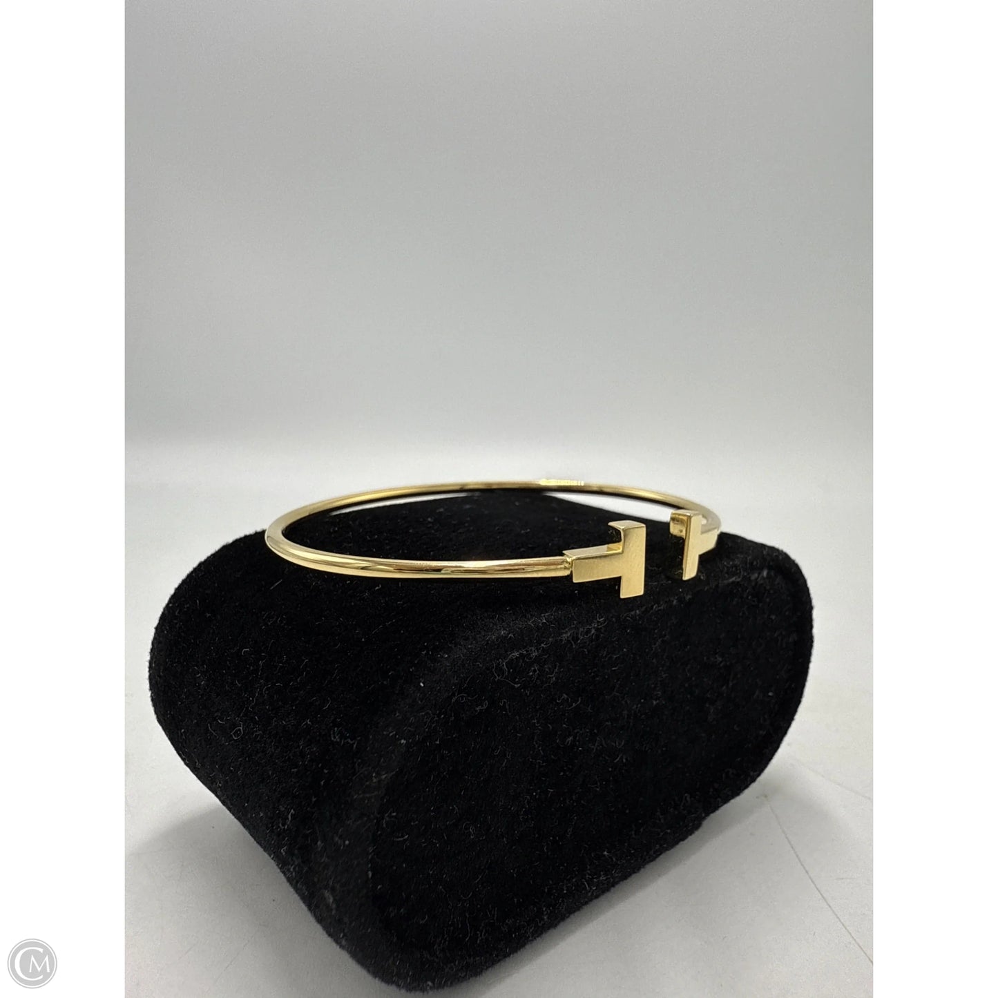 Tiffany & Company 18K T Wire Narrow Luxury Bracelet