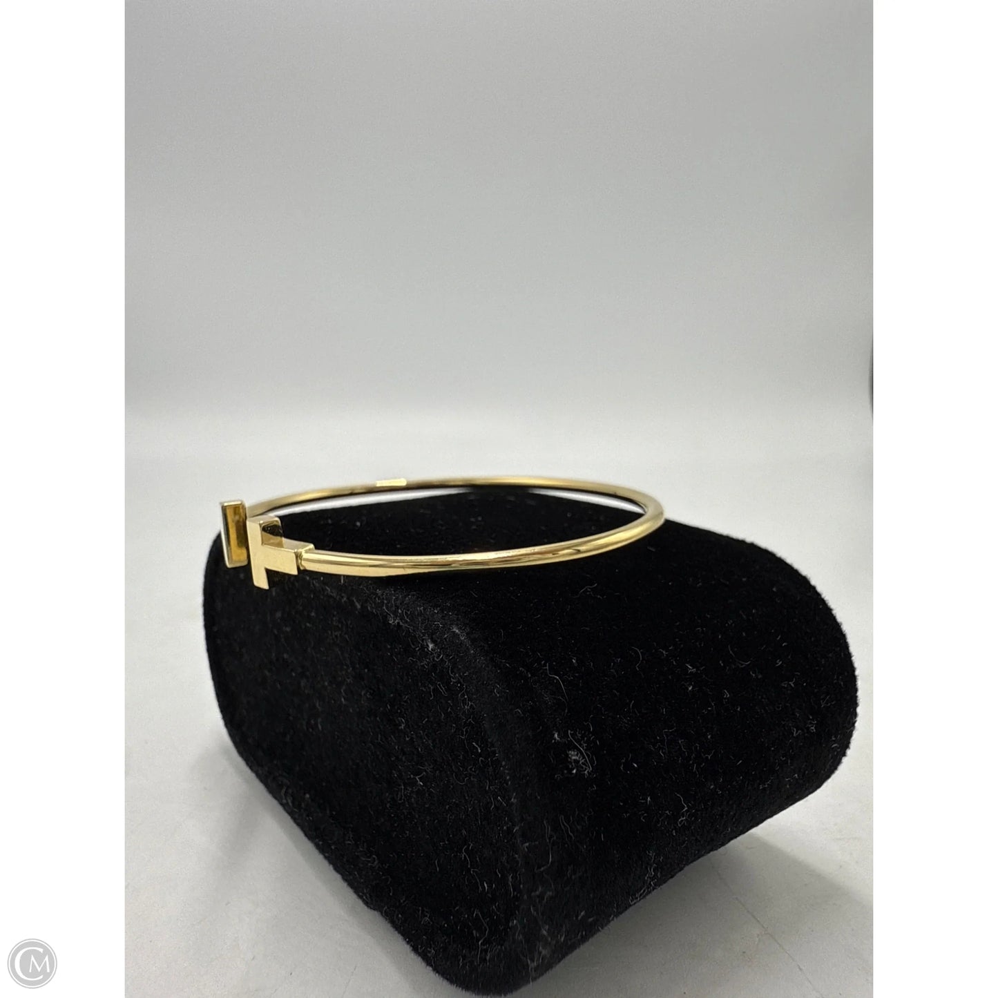 Tiffany & Company 18K T Wire Narrow Luxury Bracelet