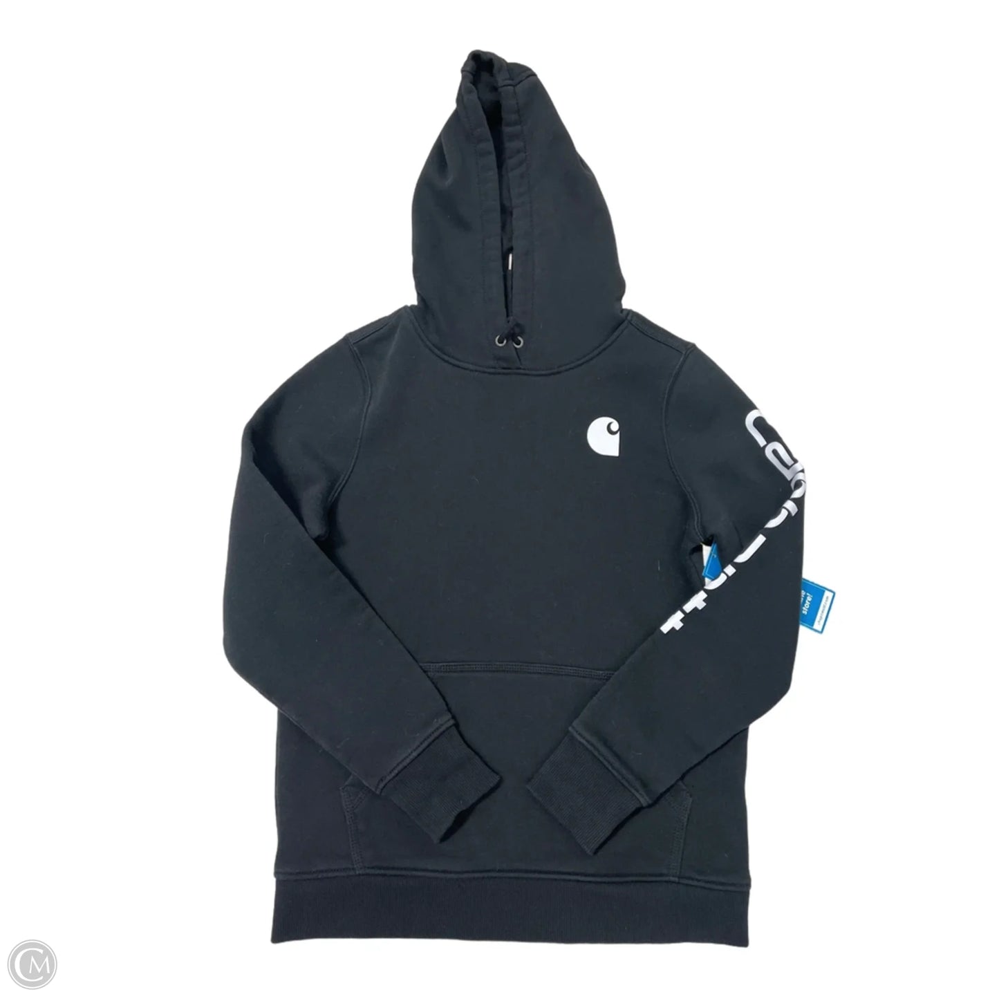 Sweatshirt Hoodie By Carhartt In Black, Size: M