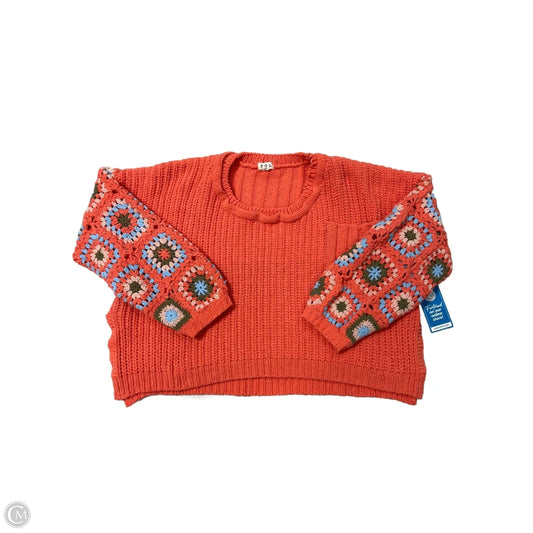Sweater By Pol In Orange, Size: M