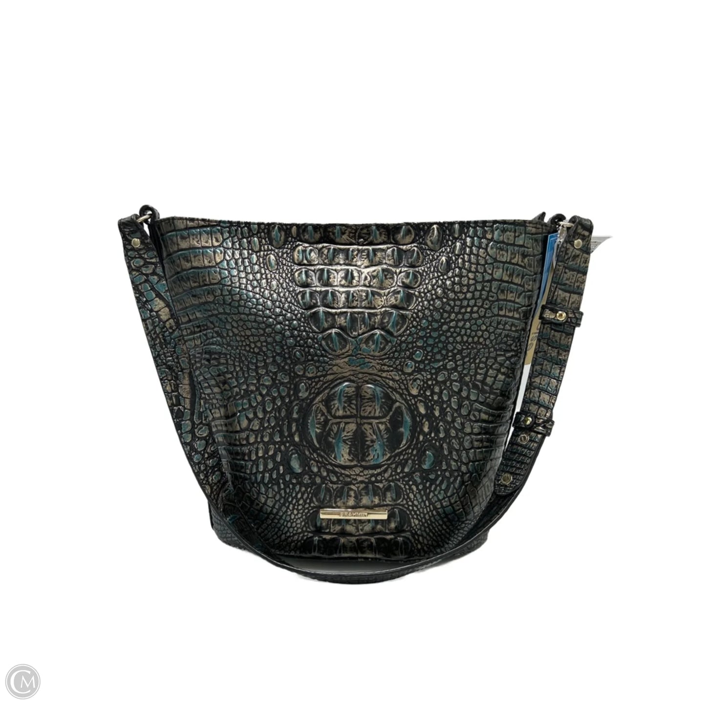 Brahmin Quinn Bucket In Agate Melbourne Handbag Designer, Size: Medium