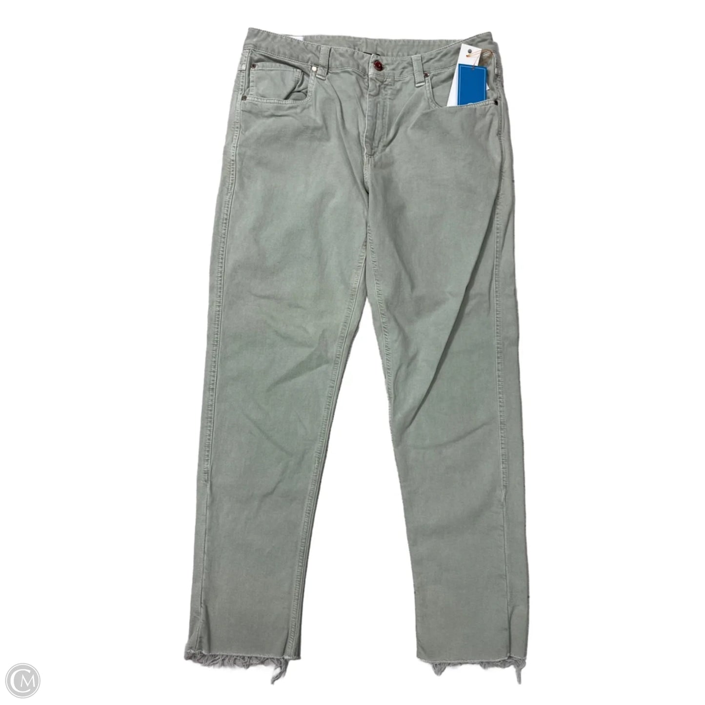 Jeans Designer By Brunello Cucinelli In Green, Size: 10