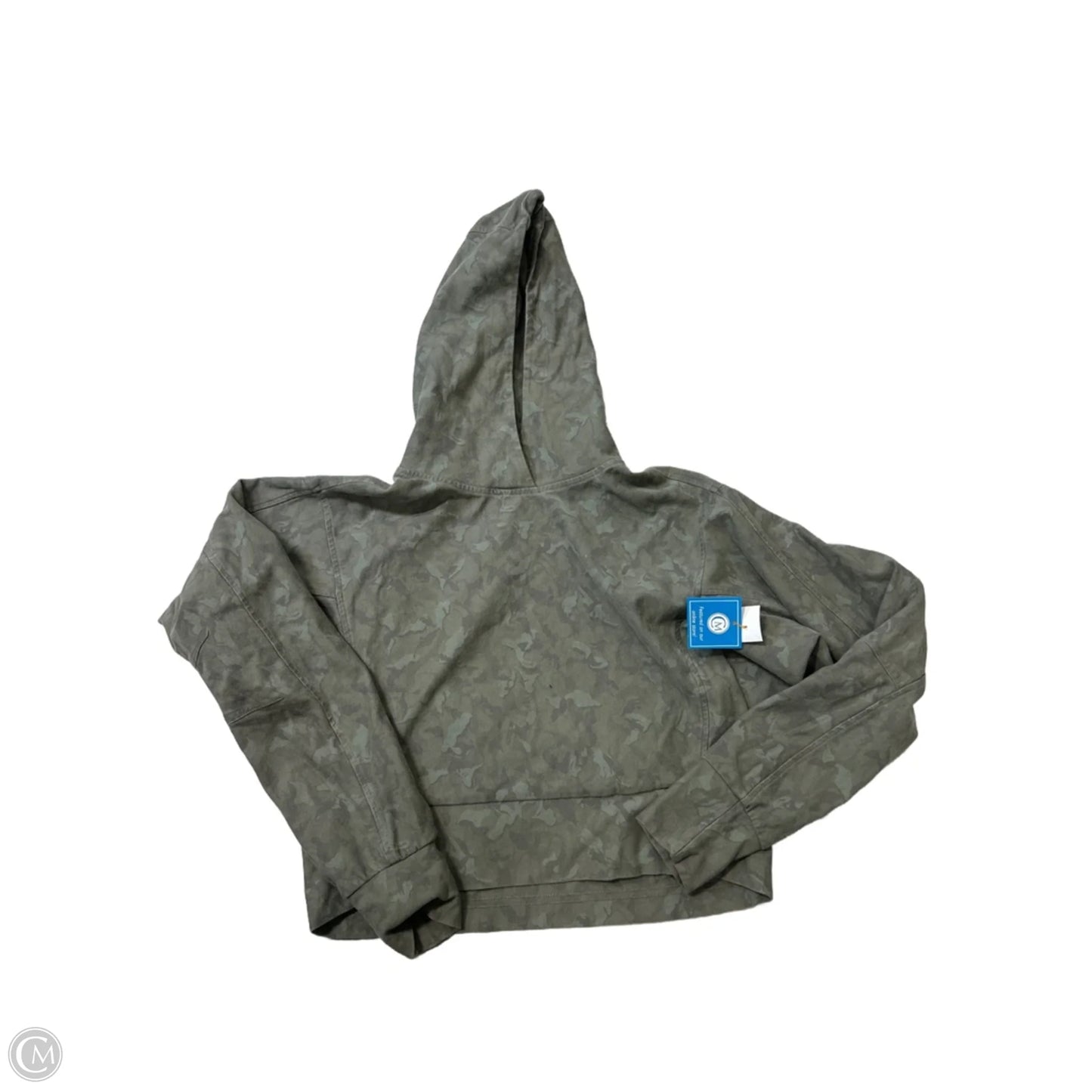 Sweatshirt Hoodie By Athleta In Camouflage Print, Size: Xxs
