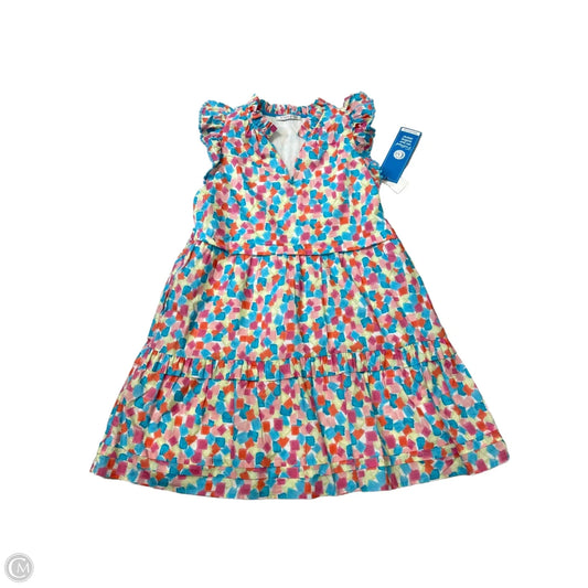Dress Casual Short By Joy Joy In Blue & Pink, Size: M