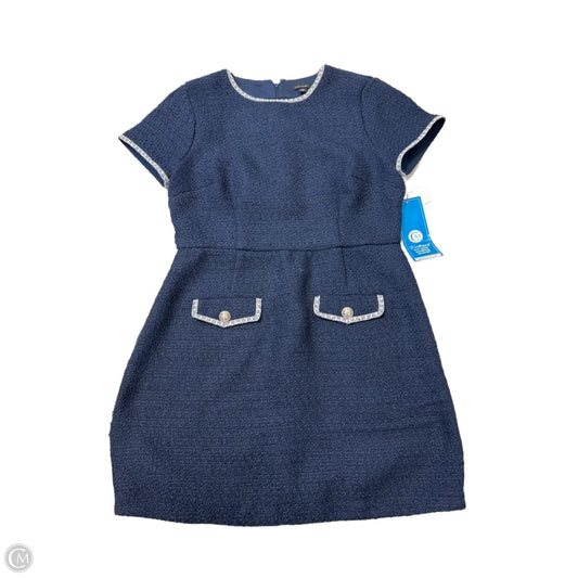 Dress Work By Ann Taylor In Navy, Size: Mp
