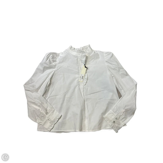 New! Blouse Long Sleeve By Pinch In White, Size: L