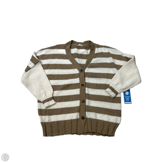 Sweater Cardigan By Altard State In Beige, Size: L