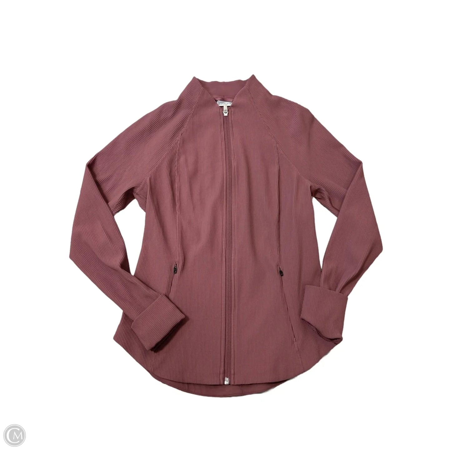 Athletic Jacket By Athleta In Purple, Size: M