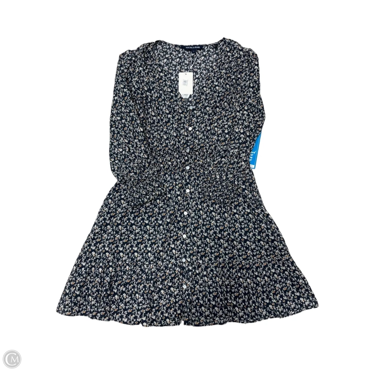 New! Dress Casual Short By Veronica Beard In Navy, Size: M