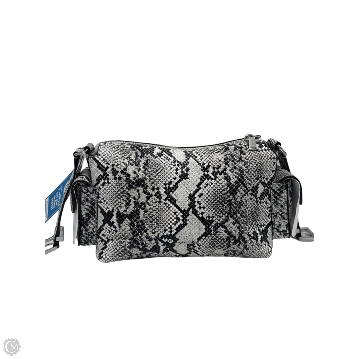 New! Michael Kors Dakota Snakeskin Designer Handbag