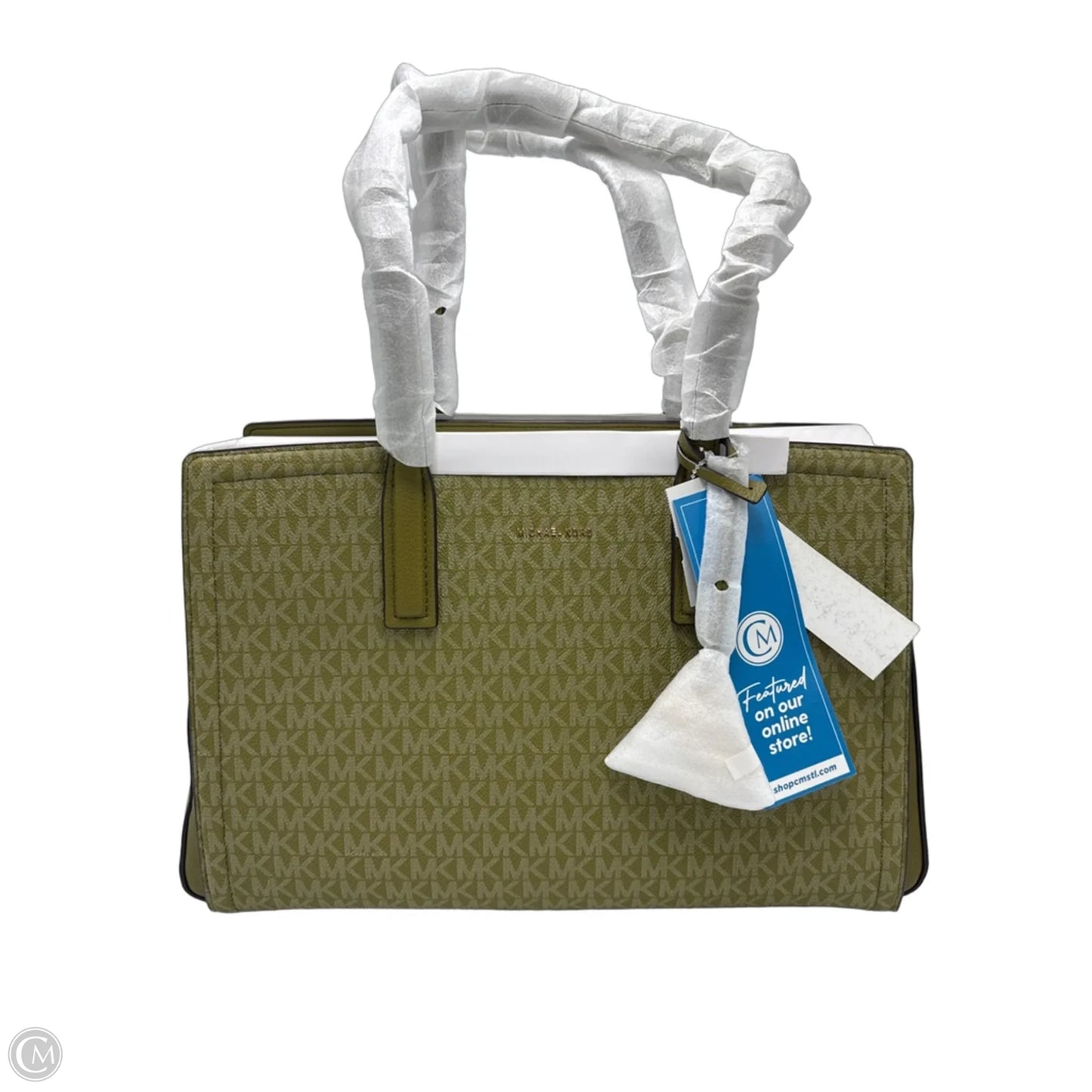 New! Michael Kors Laila Signature Logo Designer Tote / Handbag