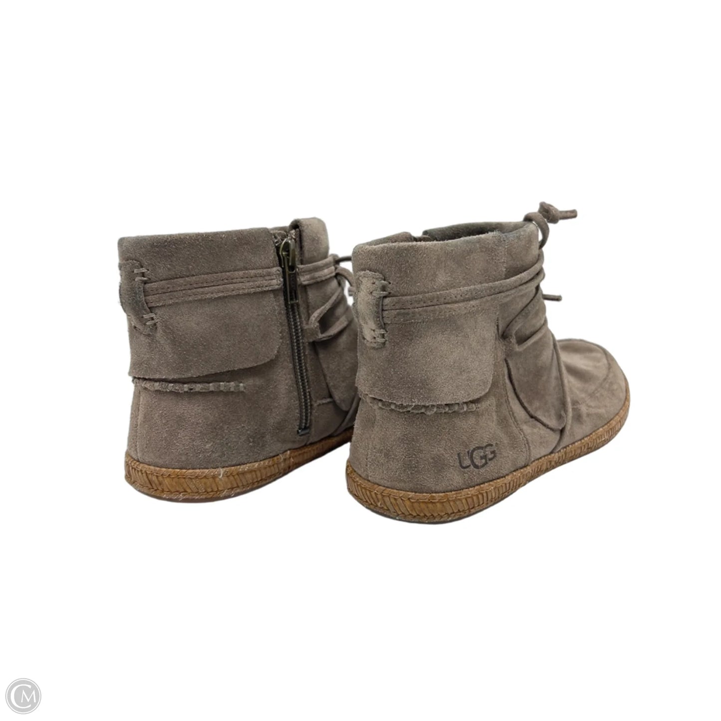Boots Designer By UGG In Taupe, Size: 8