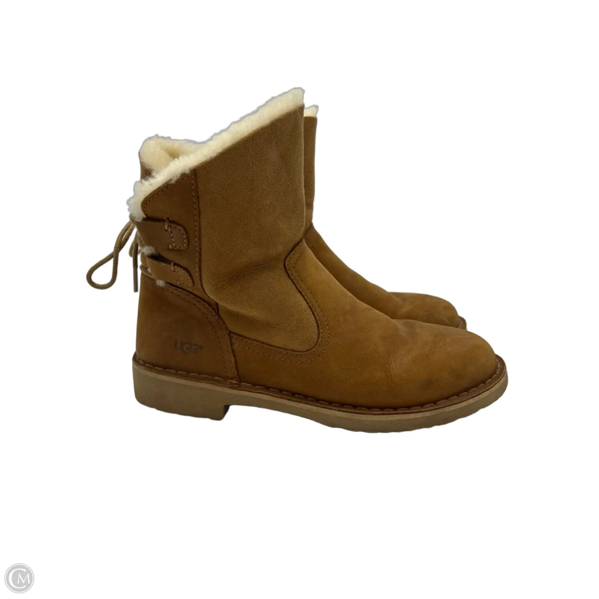 UGG Designer Boots in Brown, Size 7