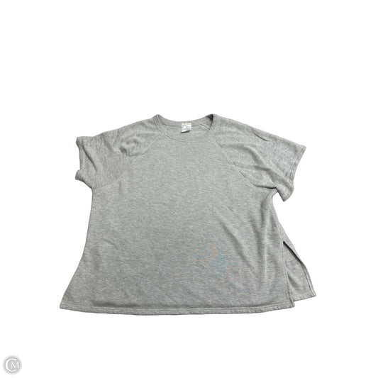 OFFLINE Short-Sleeve Top in Grey, Size XL