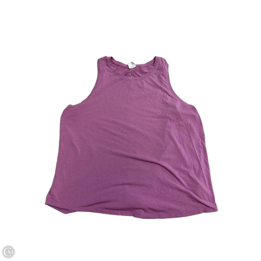 Athleta Athletic Tank Top in Pink, Size XL