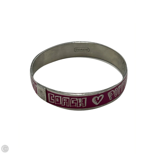 Coach Designer Bracelet in Purple