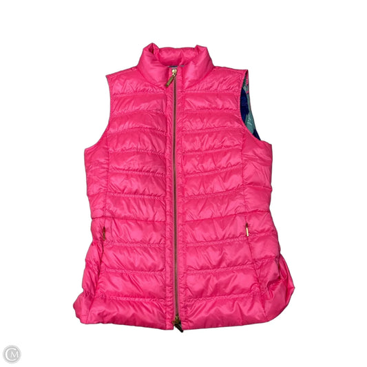 Lilly Pulitzer Designer Vest in Pink, Size S